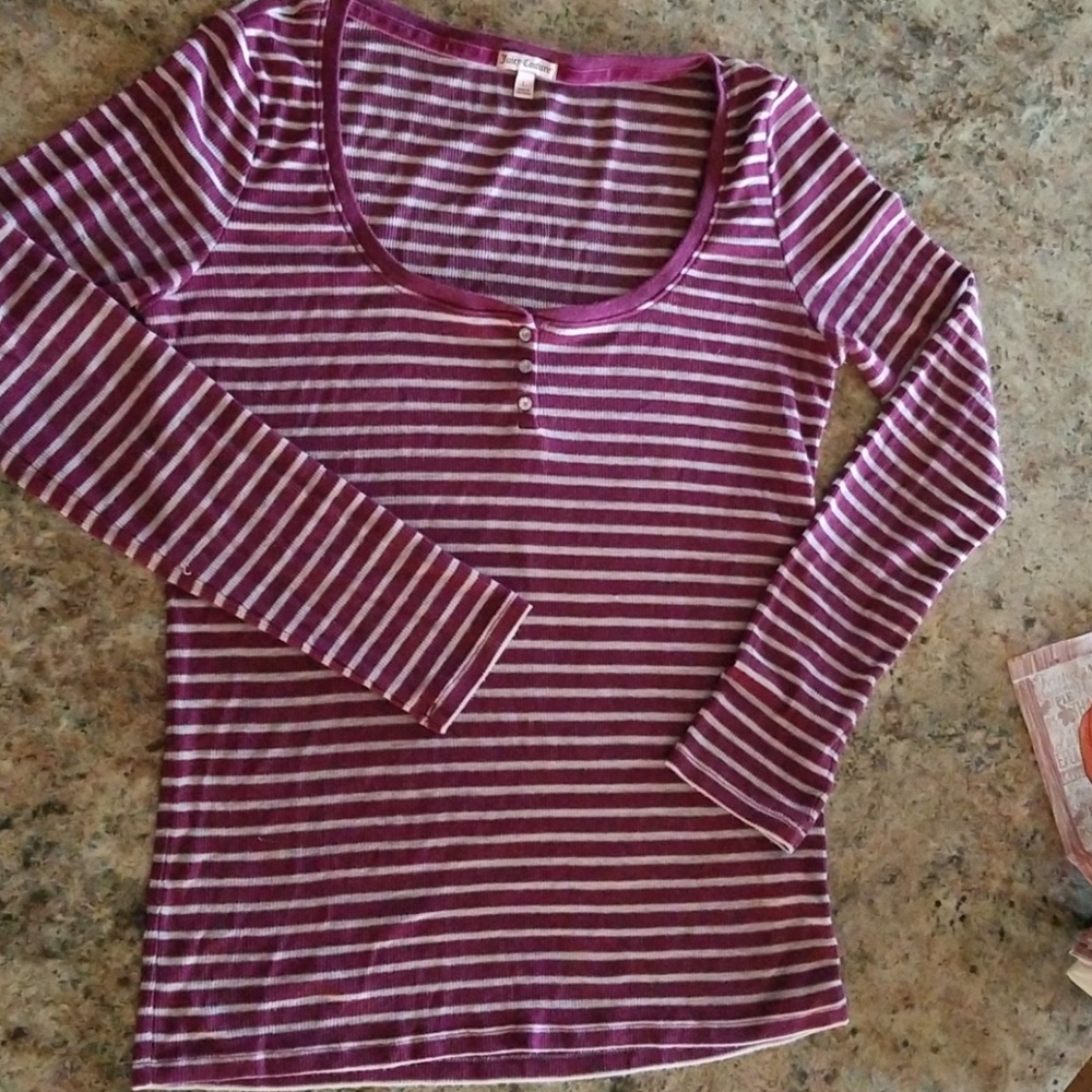 Striped Juicy Couture shirt